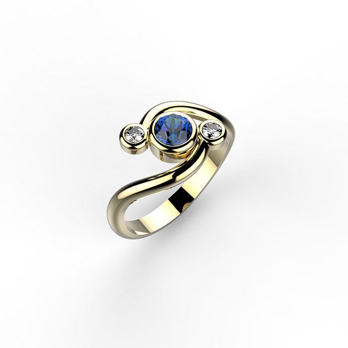 anello trilogy cyclone ring