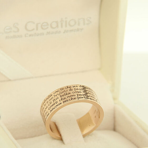 Premium White Paper Ring - Image 6