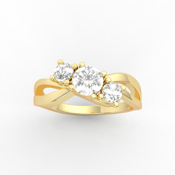 Anello Trilogy Fidanzamento - Caesar Ring - immagine 3