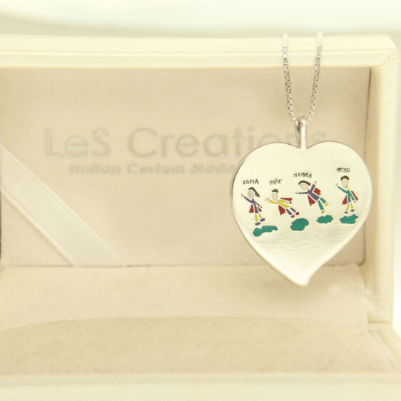 Children Drawing Pendant - Image 5