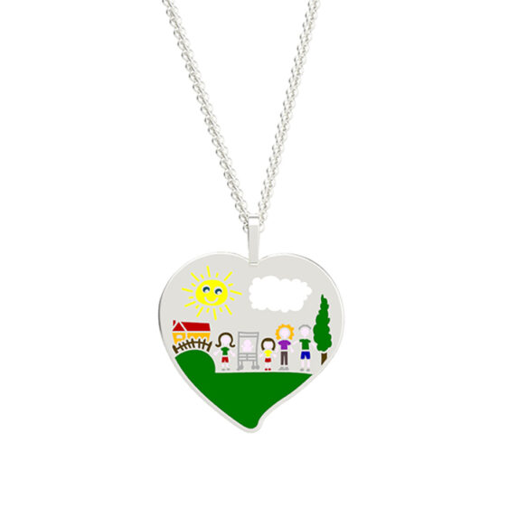 Children Drawing Pendant - Image 3