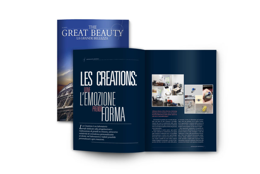 THE GREAT BEAUTY INTERVISTA LES CREATIONS