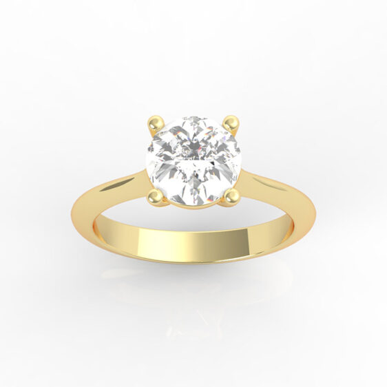 anello-solitario-minimal-oro-giallo-diamante