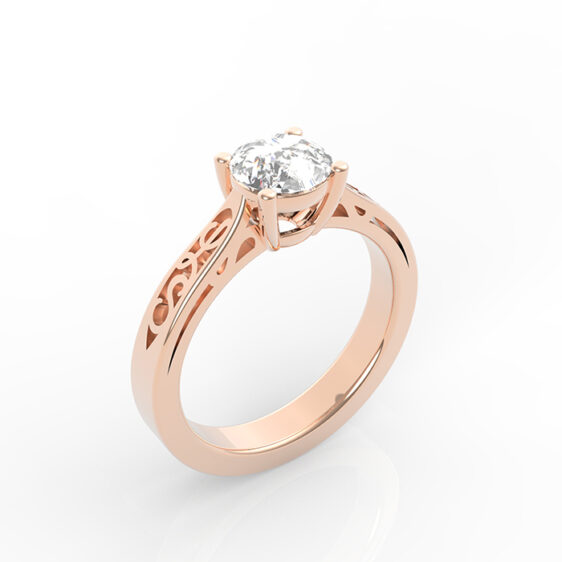 Michael Ring - solitaire for engagement or birth - Image 3