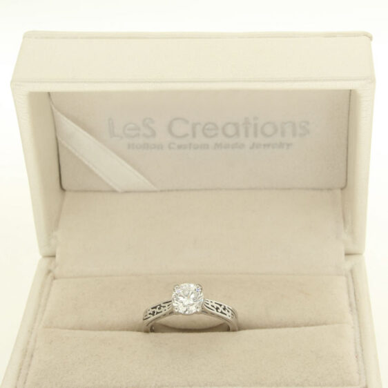 Michael Ring - solitaire for engagement or birth - Image 7
