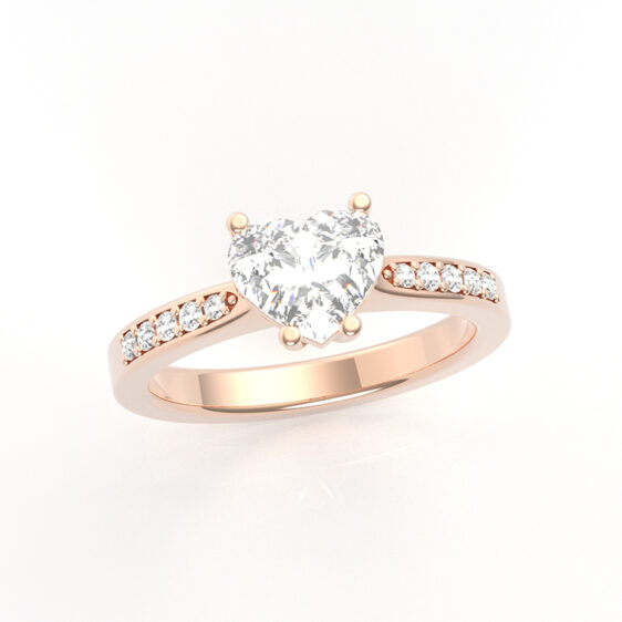 Heart Ring 1 carat