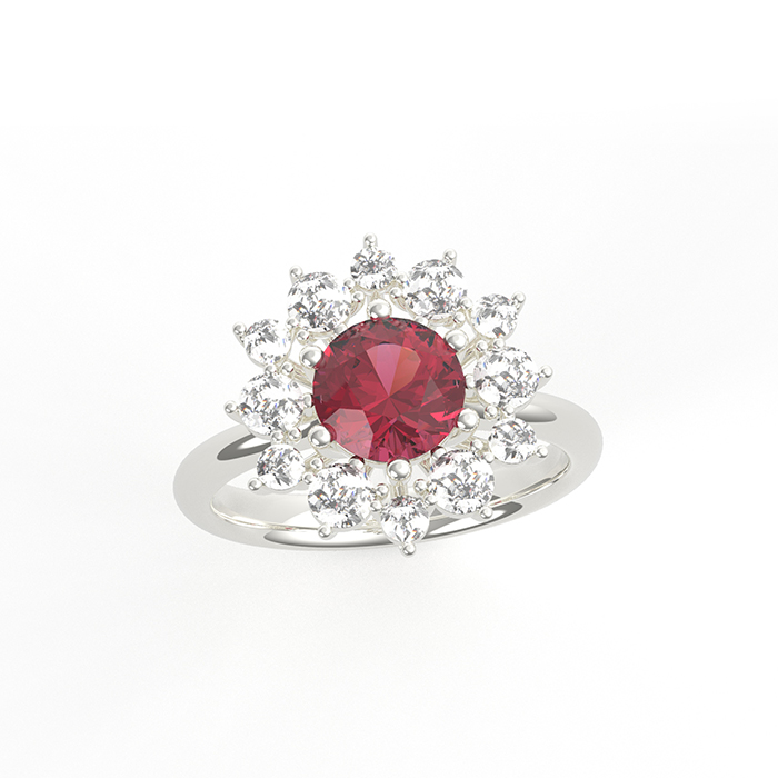 CHGCRAFT 10 Pendenti In Pietra Naturale Mista Con Fattura Ottone Tono Platino – Forma A Fata, Per Gioielli Fai-da-Te