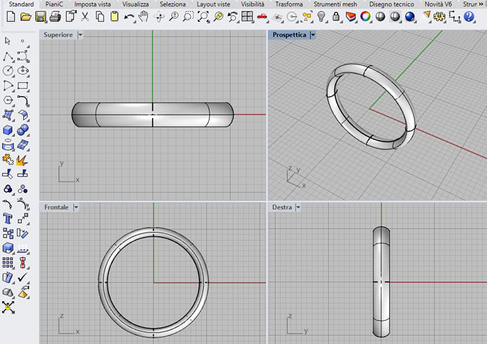 Corso di Modellazione 3D del Gioiello