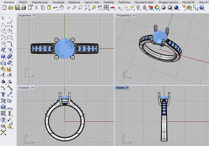 Corso di Modellazione 3D del Gioiello