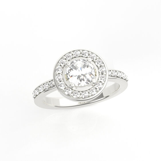 Raphael Halo Ring